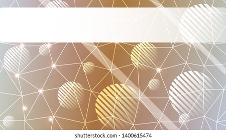 Decorative pattern with polygonal pattern with triangles style. Decorative design for your idea. Vector illustration. Blurred Background, Smooth Gradient Texture Color