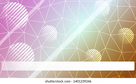 Decorative pattern with polygonal pattern with triangles style. Decorative design for your idea. Vector illustration. Blurred Background, Smooth Gradient Texture Color