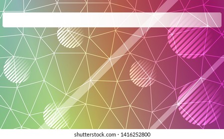 Decorative pattern with polygonal pattern with triangles style. Decorative design for your idea. Vector illustration. Blurred Background, Smooth Gradient Texture Color