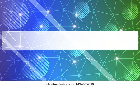 Decorative pattern with polygonal pattern with triangles style. Decorative design for your idea. Vector illustration. Blurred Background, Smooth Gradient Texture Color