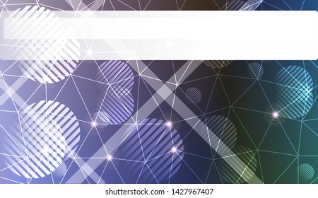 Decorative pattern with polygonal pattern with triangles style. Decorative design for your idea. Vector illustration. Blurred Background, Smooth Gradient Texture Color