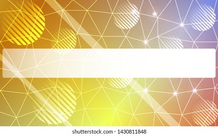 Decorative pattern with polygonal pattern with triangles style. Decorative design for your idea. Vector illustration. Blurred Background, Smooth Gradient Texture Color