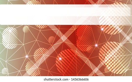 Decorative pattern with polygonal pattern with triangles style. Decorative design for your idea. Vector illustration. Blurred Background, Smooth Gradient Texture Color