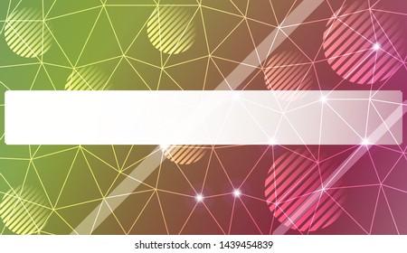 Decorative pattern with polygonal pattern with triangles style. Decorative design for your idea. Vector illustration. Blurred Background, Smooth Gradient Texture Color