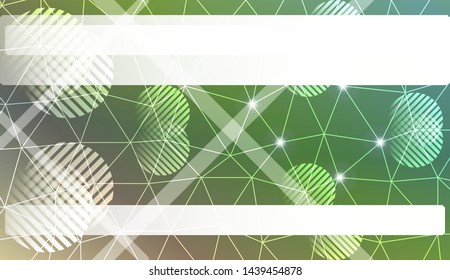 Decorative pattern with polygonal pattern with triangles style. Decorative design for your idea. Vector illustration. Blurred Background, Smooth Gradient Texture Color