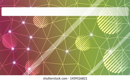 Decorative pattern with polygonal pattern with triangles style. Decorative design for your idea. Vector illustration. Blurred Background, Smooth Gradient Texture Color