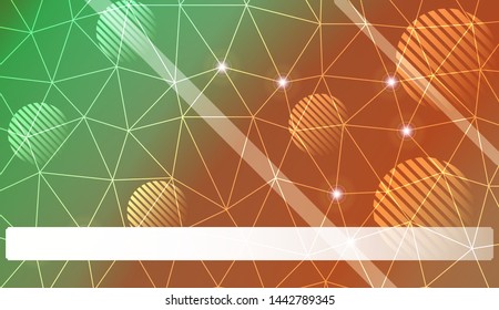 Decorative pattern with polygonal pattern with triangles style. Decorative design for your idea. Vector illustration. Blurred Background, Smooth Gradient Texture Color