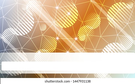 Decorative pattern with polygonal pattern with triangles style. Decorative design for your idea. Vector illustration. Blurred Background, Smooth Gradient Texture Color