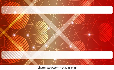 Decorative pattern with polygonal pattern with triangles style. Decorative design for your idea. Vector illustration. Blurred Background, Smooth Gradient Texture Color