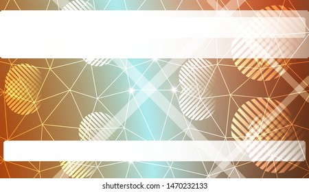Decorative pattern with polygonal pattern with triangles style. Decorative design for your idea. Vector illustration. Blurred Background, Smooth Gradient Texture Color