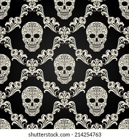 9,752 Skull borders Images, Stock Photos & Vectors | Shutterstock