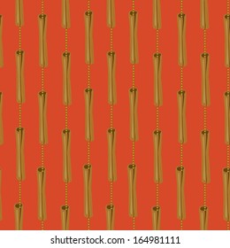 decorative pattern with spices