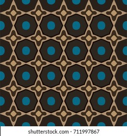 Decorative pattern for textile and fabrics
