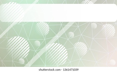 Decorative pattern with triangles, line, circle, space for text style. For textures or wallpaper. Vector illustration. Creative gradient color.
