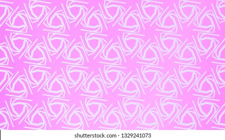 Decorative Pattern With Triangles Style. Blurred Gradient Background. Bright Color. For Banner Template, Flyer, Invitation Card. Vector Illustration.