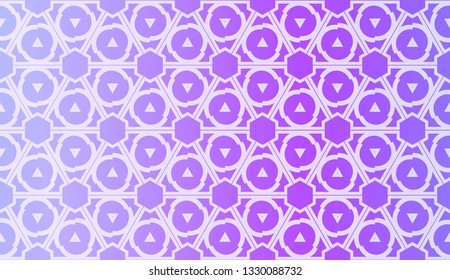 Decorative Pattern With Triangles Style. Blurred Gradient Background. Bright Color. For Banner Template, Flyer, Invitation Card. Vector Illustration.