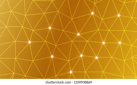 Decorative pattern with triangles style. Decorative design for your idea. Vector illustration. Creative gradient color