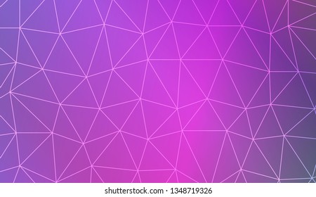 Decorative pattern with triangles style. Decorative design for your idea. Vector illustration. Blurred Background, Smooth Gradient Texture Color