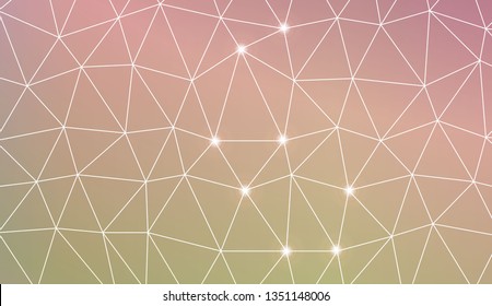 Decorative pattern with triangles style. Decorative design for your idea. Vector illustration. Blurred Background, Smooth Gradient Texture Color