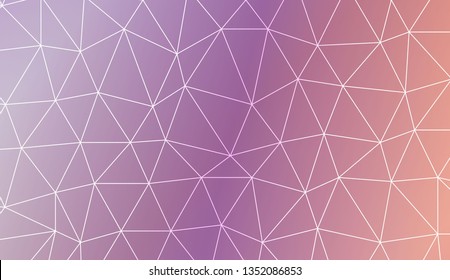 Decorative pattern with triangles style. Decorative design for your idea. Vector illustration. Blurred Background, Smooth Gradient Texture Color