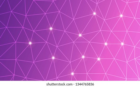 Decorative pattern with triangles style. For textures or wallpaper. Vector illustration. Creative gradient color.