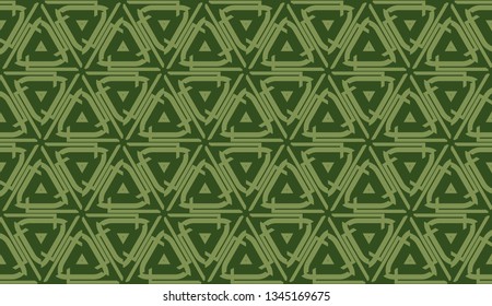 Decorative pattern with triangles style. Vector illustration. For fashion print, scrapbooking page, flyer design