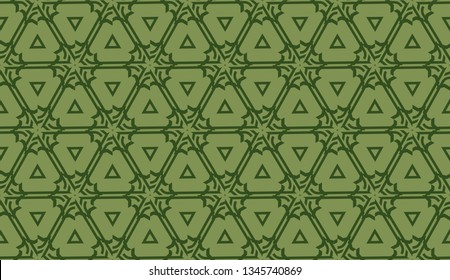 Decorative pattern with triangles style. Vector illustration. For fashion print, scrapbooking page, flyer design