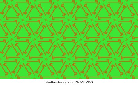 Decorative pattern with triangles style. Vector illustration. For fashion print, scrapbooking page, flyer design