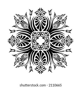 decorative pattern, vector illustration, design element, background