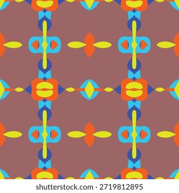 Decorative patterns on fabric created using various techniques.