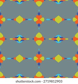 Decorative patterns on fabric created using various techniques.