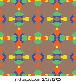 Decorative patterns on fabric created using various techniques.