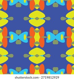 Decorative patterns on fabric created using various techniques.