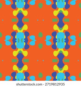 Decorative patterns on fabric created using various techniques.