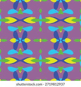Decorative patterns on fabric created using various techniques.