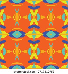 Decorative patterns on fabric created using various techniques.