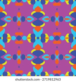 Decorative patterns on fabric created using various techniques.