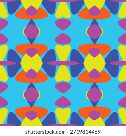 Patrones decorativos sobre tela creados utilizando diversas técnicas.