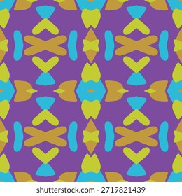 Decorative patterns on fabric created using various techniques.