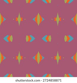 Patrones decorativos sobre tela creados utilizando diversas técnicas.