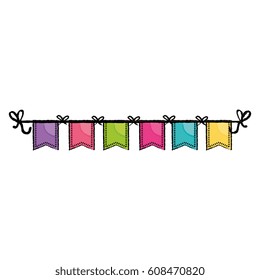 decorative pennants icon