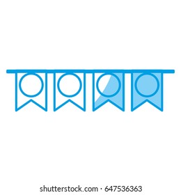 decorative pennants icon