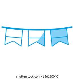decorative pennants icon