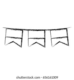 decorative pennants icon