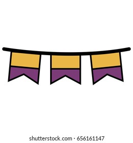 decorative pennants icon