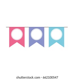 decorative pennants icon 