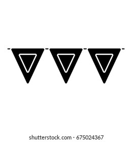 decorative pennants icon