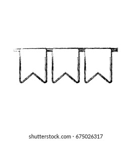 decorative pennants icon