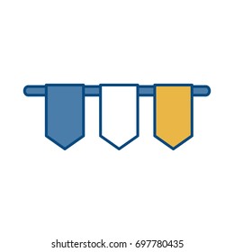 decorative pennants icon