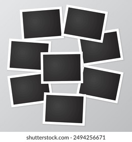 Decorative photo frame collage collection